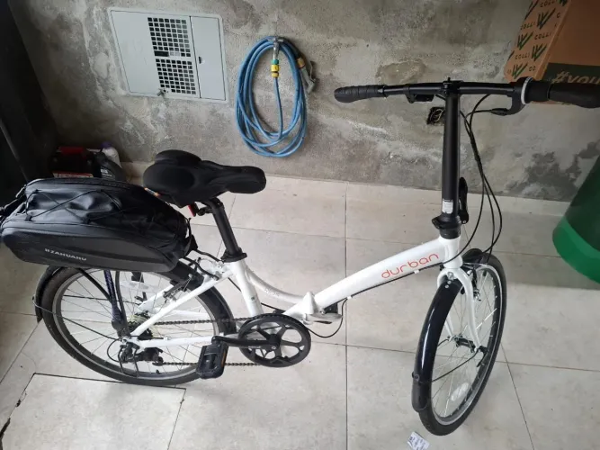 Bicicleta durban dobrável aro 24 nova.consigo parcelar no cartão.