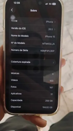 iPhone 15 vendo ou troco em moto do meu interesse também 