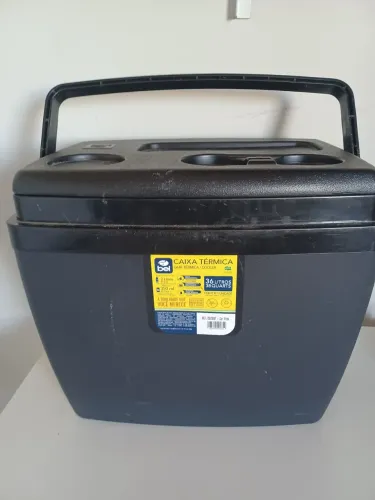 Caixa Térmica Preta 36l Bel Preto