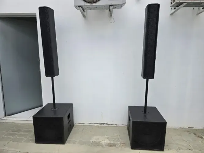 Caixas Som Ativa 3400w Stereo NHL VL1700