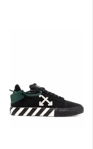 Tênis cano baixo Vulcanized Off-White