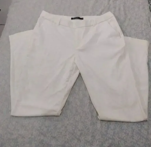 Vendo calça de alfaiataria N° 42 branco gelo