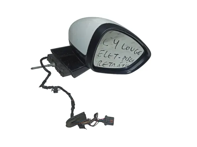 Retrovisor Dir Citroen C4 Lounge 2013/2018 Retrátil C/pisca