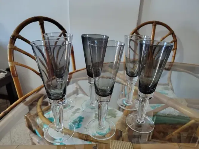CONJUNTO 6 TAÇAS FUMÊ