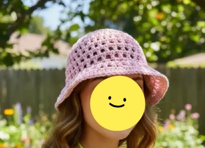 Chapéu de crochê