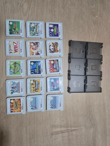 Lote jogos originais europeus Nintendo 3DS, pokemon, zelda, mario e mais