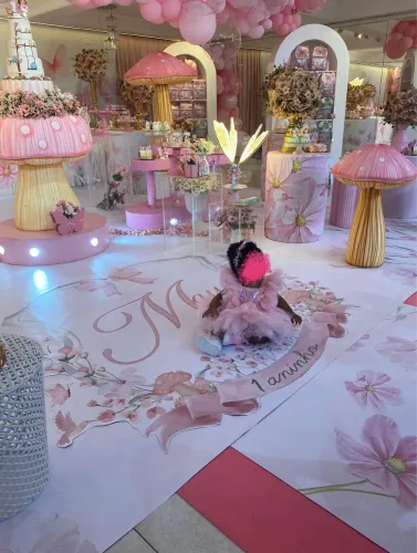 Tênis personalizado jardim encantado das borboletas branco e rosa