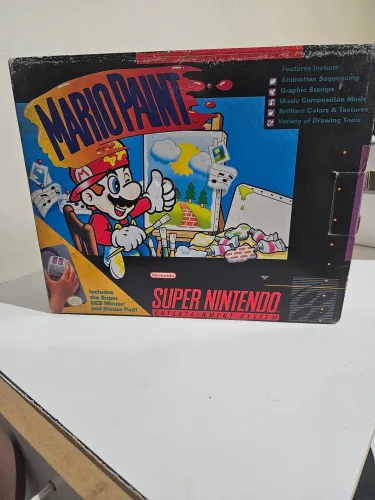 Mário Paint / Caixa Original (Super Nintendo 