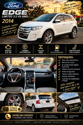 Ford Edge Limited 3.5 V6 24V AWD Aut. 2014
