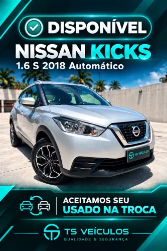 Nissan Kicks S 1.6 16V Flex 5P Aut. 2018