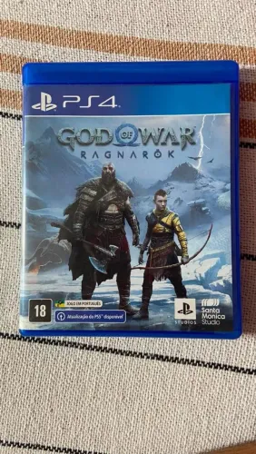 God of war Ragnarok ps4 em bom estado