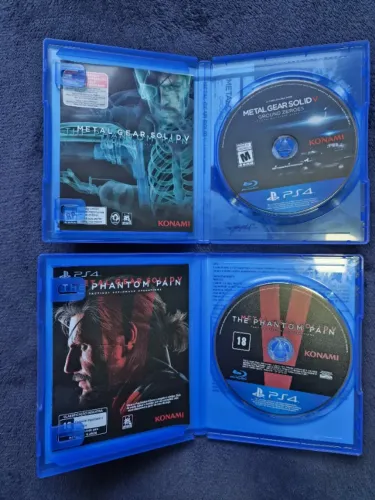 Saga Metal Gear Solid V - Ground Zeroes & The Phantom Pain / PS4