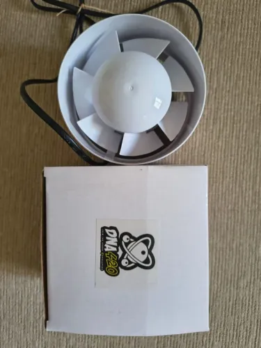 Vendo exaustor de 125 mm novo. Marca DNA 420. Valor: R$ 150,00