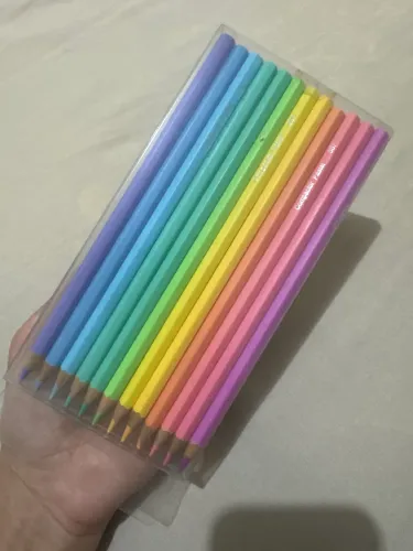 Lapis de Cor Tons Pastéis