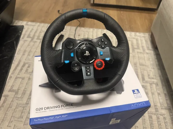 Volante e pedal logitech g29 (LER DESCRIÇÃO!)
