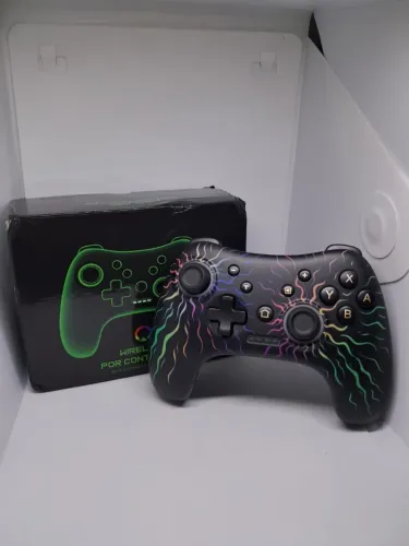 Promoção!!! Controle NC203 RGB Bluetooth Para Switch/Android/iOS/PC