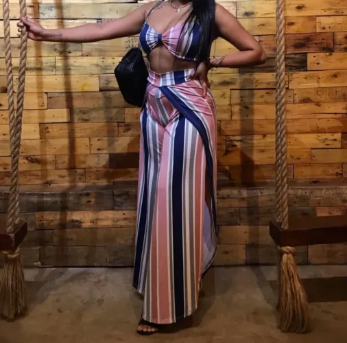 Conjunto feminino tecido suplex "grosso" com bojo
