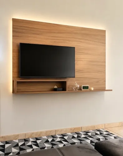 PAINEL PARA TV COM PRATELEIRA - ÓTIMO ESTADO (Hack)
