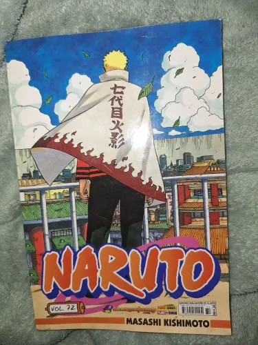 Mangá Naruto volume 72 - Edição com Cartão e Marca Página