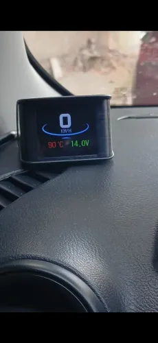 Display marcador de temperatura para carro