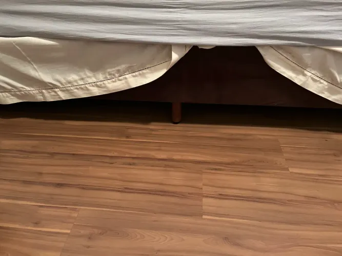Colchão e box de solteiro
