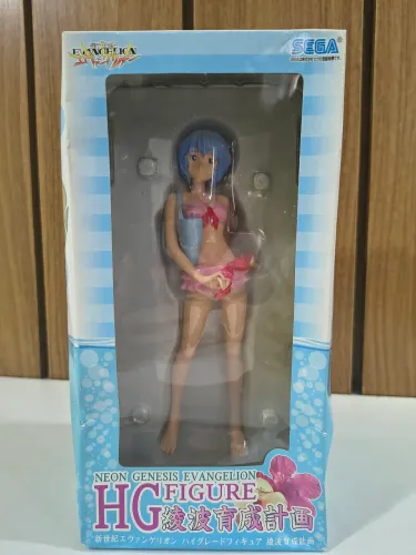 Evangelion Rei Ayanami Summer Beach HG Figure SEGA