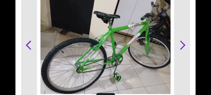 Bicicleta NOVA, aro 26, sem marcha