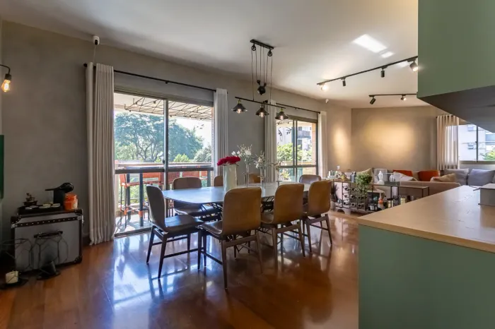 Apartamento para venda em Vila Clementino com 3 quartos, sendo 3 suítes, 186m²