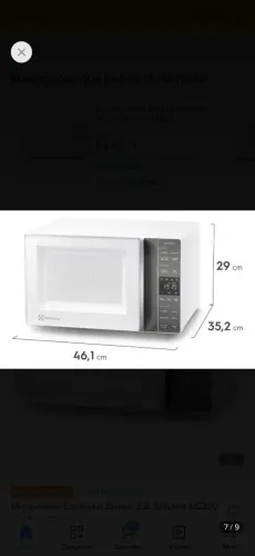 Vende micro-ondas avariado