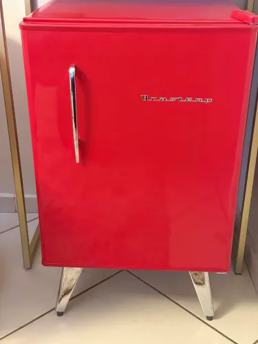FRIGOBAR RETRO CARMIM BRASTEMP