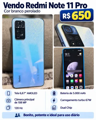 Redmi note 11 pro 100%