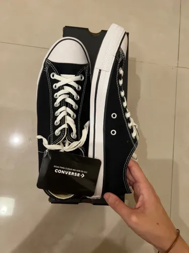 Tênis Converse All Star Original Preto Cano Baixo Tam. 42 - Novo na Caixa com Etiqueta
