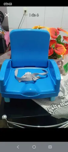 Cadeirinha de bebê comer