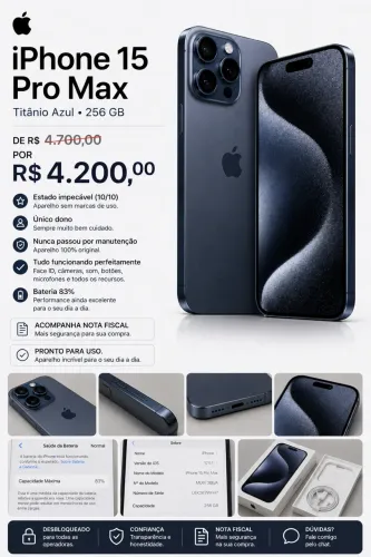 iPhone 15 Pro Max 256 GB