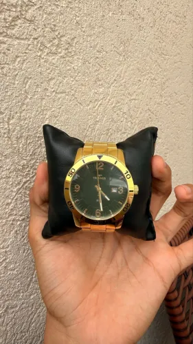 Relógio masculino TECHNOS pouco tempo de uso