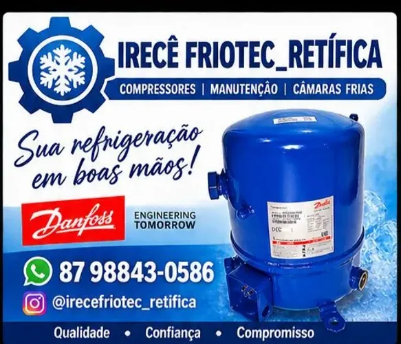 Compressores danfoss retificado a base de troca 
