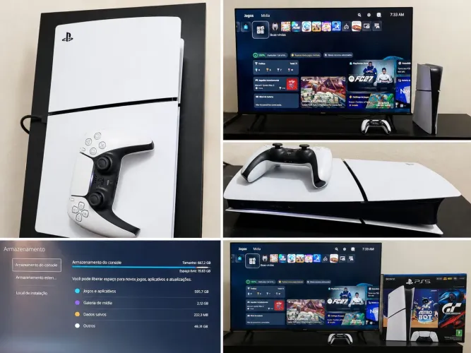 ? PS5 Digital 825GB ? R$ 3.000 Com NF no meu nome.