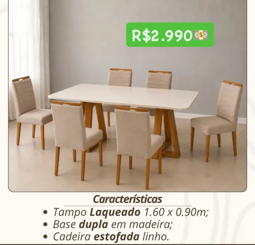 Mesa de Jantar T392
