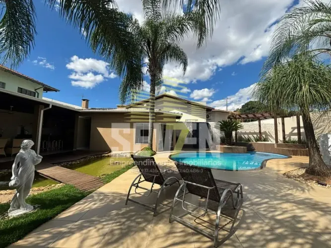 Casa de Alto Padrão à Venda no Jardim Colonial 3 Suítes, Spa, Piscina e 420m² em Bauru/SP