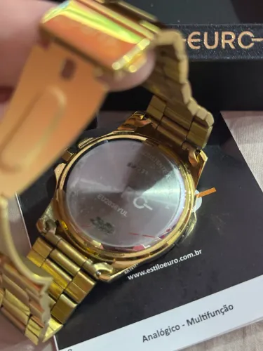 Relógio euro novo original 