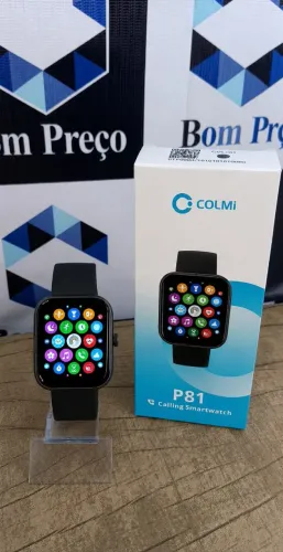 Smartwatch Colmi P81 Com Notificações e Chamadas Bluetooth