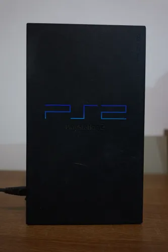 PS2 Fat SCPH-50001 + PS2 to HDMI e Cabo AV Original da Sony | Leitor 100%