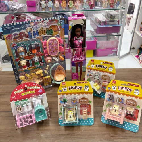 Lote Barbie + pets