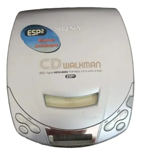 DiscMan cd walkman Sony D-e201 - Perfeito Funcionamento # (Usado)
