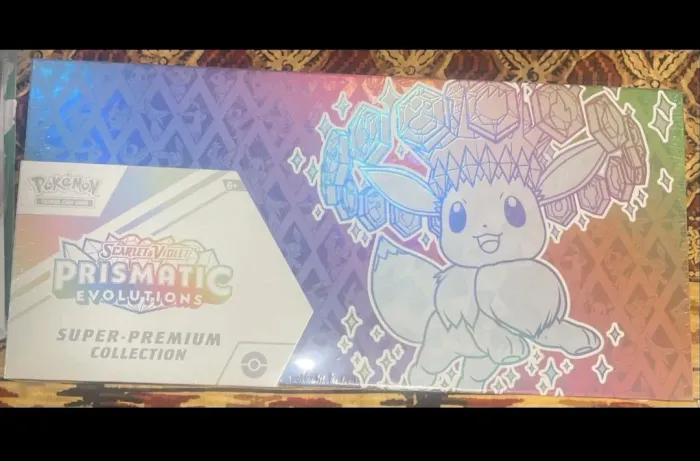Pokémon Evoluções Prismáticas Super Premium Collection INGLÊS LACRADA (ENCOMENDA)
