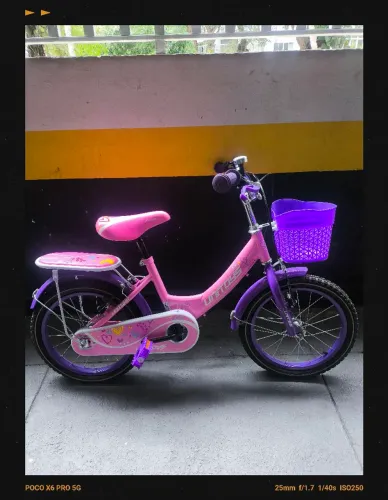 Bicicleta Infantil - Usada apenas 3 vezes, tá novinha!