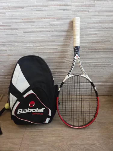 Raquete e mochila raqueteira Babolat