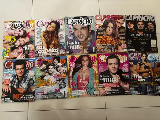 coleção 24 revistas capricho