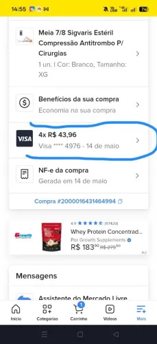 Meia anti trombose 7/8
