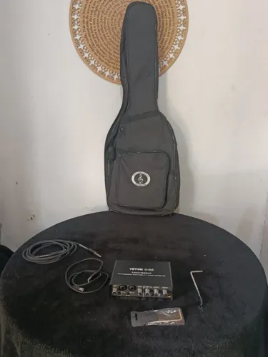 Guitarra Gianini Stratocaster + interface de Audio + Bag + Cabo ?